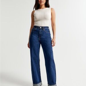 Abercrombie Curve Love 90’s High Relaxed Jeans